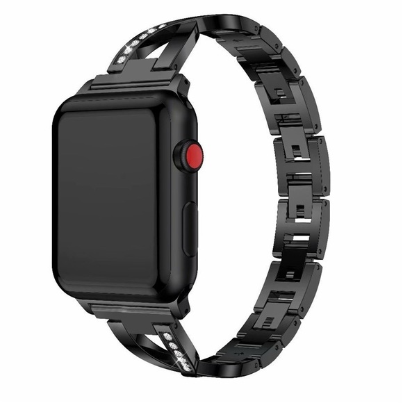Accessories - 44mm Apple Watch Black Luxury Band